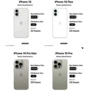 COMPRA 2 Y LLÉVATE 1 GRATIS, NUEVO ORIGINAL APPLE IPHONE 16 PRO MAX 16 PRO 16 AIR, VERSIÓN GLOBAL, DUAL SIM, PROMOCIÓN DE SMARTPHONE - Product Image 3