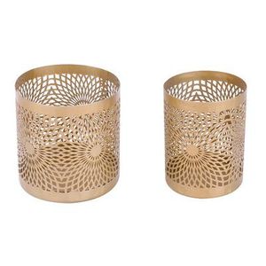 Candelabro de Hierro Duradero Hecho a Mano con Tapa, Diseño Único, para Decoraciones de Boda - Product Image 1
