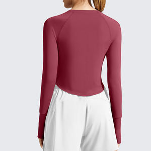 Camiseta de Yoga para Mujer, Ropa Deportiva, Estampado, Alta Calidad, Cómoda, Nueva Moda, Top Toga - Product Image 6