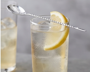Cuillères à cocktail en acier inoxydable de qualité supérieure, design minimaliste, outils de mélange réutilisables pour agiter et mélanger les cocktails - Product Image 3