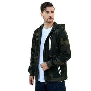 Sudadera con Capucha de Forro Polar para Hombre, Mezcla de Algodón y Spandex, con Bolsillo Canguro y Cordón Ajustable, Estilo Casual y Ecológico - Product Image 4