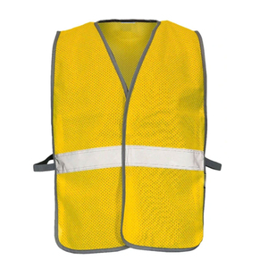 OEM Factory Price Lightweight Men Work Wear Protective Safety Premium Quality Hi Vis Construction Security Road Safety <b>Vest</b> - Product Image 2