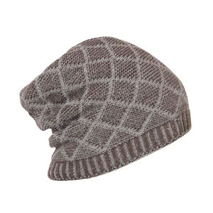 Econex Sports Unisex 100% Wool Hand-Knitted Breathable <b>Waterproof</b> Adjustable <b>Beanie</b> for Adults Casual Outdoor Use - Product Image 4