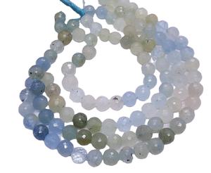 Cuentas de Aguamarina Natural en Forma de Neumático, Pulimentadas y Lisas, Piedras Preciosas Sueltas para Joyería, Venta al Por Mayor, Lakshya Enterprises Rajasthan - Product Image 6