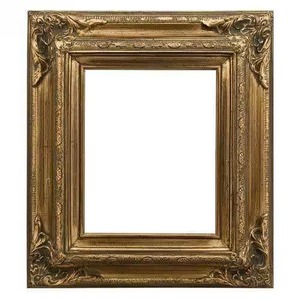 <b>Antique</b> Finish Metal <b>Frame</b> Classic Wall Decor <b>Frame</b> Vintage Style Art Display <b>Frame</b> for Home Living Room Office Interior - Product Image 2