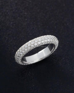 Igi/gia วงแหวนแต่งงาน/แหวนหมั้นเพชรแบบวินเทจ14K สีเหลืองทองสำหรับใส่ได้ทั้งชายและหญิงสำหรับงานเลี้ยงครบรอบ - Product Image 2