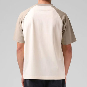 Manches courtes, longueur standard, couleur personnalisée, design respirant, séchage rapide, vêtements d'été tendance, légers, polyester/coton - Product Image 2