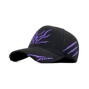 Casquette de baseball vierge 6 panneaux en coton de haute qualité, souple, à visière incurvée, respirante, personnalisable avec logo brodé, pour événements sportifs et fêtes - Product Image 5