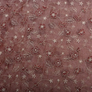 Tela de encaje floral de poliéster de primera calidad con bordado láser de lujo para vestidos de novia, de noche y prendas textiles. - Product Image 6