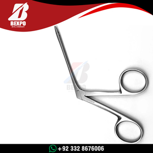 Juego de Instrumentos Manuales de Otología ENT, Pinzas de Cocodrilo de Acero Inoxidable, Herramienta Quirúrgica Profesional para la Eliminación de Polipos Nasales y de Oído - Product Image 6