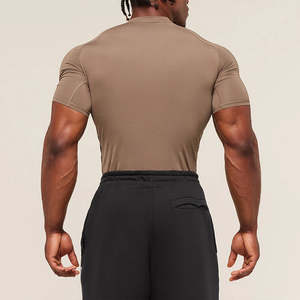 Camisetas de Gimnasio Transpirables para Hombre, Talla Personalizada, Material Ecológico de Secado Rápido, Spandex/Poliéster, Nuevo Stock - Product Image 4