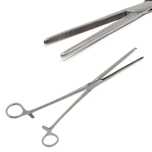 Portaagujas de madera TC Crile de 20 cm, portaagujas quirúrgico médico profesional recto para fórceps quirúrgicos Crile, precio económico - Product Image 3