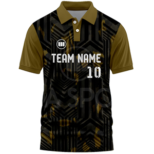 เสื้อคริกเก็ตสไตล์ล่าสุด เสื้อทีมสั่งทำพิเศษ ระบายอากาศได้ดี น้ำหนักเบา แห้งเร็ว พิมพ์ลาย โพลีเอสเตอร์ 100% ชุดกีฬาฤดูร้อน ผู้จำหน่าย - Product Image 2