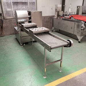 Rouleau de printemps frais rond en gros faisant la machine Samosa feuille Injera peau boulette pâte façonnage machine - Product Image 4