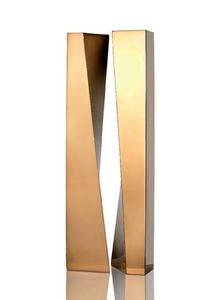 Modern Brass Tabletop Wedding <b>Vase</b> Coastal Style Brass Tabletop <b>Vases</b> for luxurious Home Decor - Product Image 5