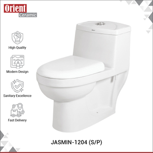 Proveedor Indio Vende Inodoro de Cerámica Blanco de Una Pieza de Alta Calidad Hecho en India para Uso Doméstico y Hotelero - Product Image 2