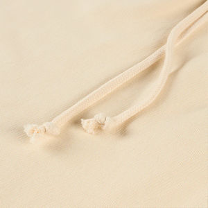 250g 100% Organic Cotton Mens Shorts Heavy Cotton Fleece Fabric Solid <b>Elastic</b> Waist Quick Dry Eco-Friendly Casual Shorts - Product Image 5