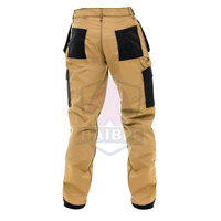 Pantalon de travail professionnel respirant haute visibilité en sergé de coton durable certifié CE pour homme, idéal pour l'atelier industriel