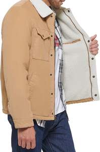 Chaqueta de Mezclilla Casual para Hombre, Color Sólido, Invierno 2025, 100% Algodón, Logotipo Frontal, Transpirable, Ecológica, Estilo Urbano - Product Image 3