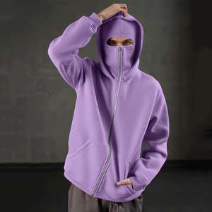 Sudadera con capucha doble extragrande OEM, de algodón 100% grueso, estilo urbano, para hombre, de alta calidad, premium. - Product Image 4