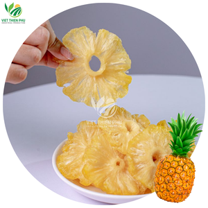VIET THIEN PHU |   SNACK D'ANANAS SÉCHÉ MOULASSONNÉ – 100% À PARTIR DE FRUITS FRAÎCHES - Product Image 1