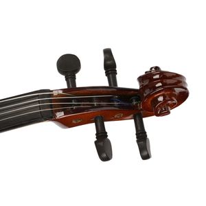Nuovo custodia per violino acustico 1/8 con archetto e resina naturali - Product Image 4