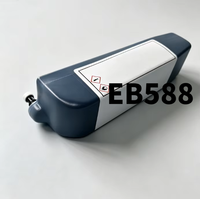 Encre solvant noire de haute qualité 800 ml M EB588 compatible avec les imprimantes de codage CIJ industrielles 9018 9028 9029