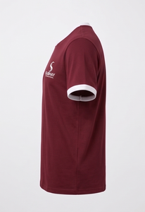 Custom Logo Men's Maroon Ringer T-<b>Shirt</b> | Premium 100% Cotton 180-220 GSM SUBHAY Summer <b>Shirts</b> - Product Image 4