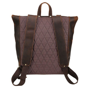 Wholesale Genuine 100% <b>Leather</b> Waterproof <b>Laptop</b> <b>Backpack</b> For Online Sale Trending Affordable Price <b>Leather</b> <b>Backpack</b> - Product Image 2