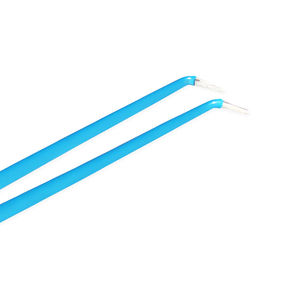 Pinzas de Coagulación Médicas, Color Azul, Recubiertas, Punta Angulada Tipo Bayoneta, Pinzas Bipolares para Quirófano - Product Image 3