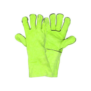 High Quality Cowhide Split Leather Welding Gloves Safety Cuff General Purpose Heavy Duty Abrasion & <b>Fire</b> Resistant - Product Image 6