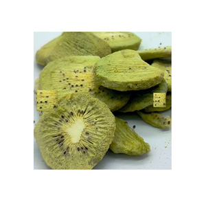 Rodajas de kiwi deshidratadas, refrigeriadas por congelación, un snack dulce natural, fruta deshidratada, golosinas saludables portátiles para comer sobre la marcha. - Product Image 1