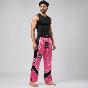 Pantalon de kick-boxing athlétique offrant un tissu léger, un confort respirant et une qualité fiable pour une pratique régulière. - Product Image 5