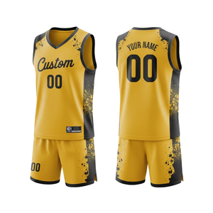 Chaleco de Baloncesto de Verano de Primera Calidad para Adultos, Sublimación Personalizada de Alta Calidad, Transpirable, de Secado Rápido, Sin Mangas - Product Image 3