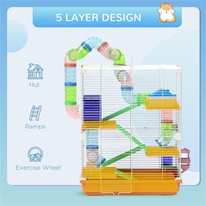 Hamster Cage Pet Cage for Small Mammals - Product Image 6