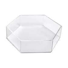 Classic Acrylic <b>Clear</b> Multipurpose Serving Storage Tray For Tea Coffee Breakfast Crystal Lucite Platter For Coffee <b>table</b> decor - Product Image 2
