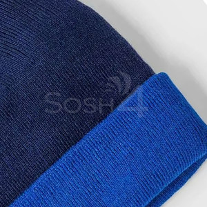 Top Selling 100% <b>Wool</b> High Quality Daily Soft Jacquard <b>Beanie</b> <b>Hats</b> for Adult Customized Logo & Colors - Product Image 6