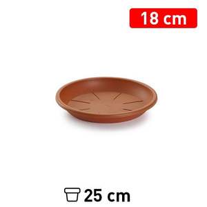 Base de pot de fleurs en plastique de 18 cm, plateau pour pot de fleurs PLAto De Maceta - Product Image 3
