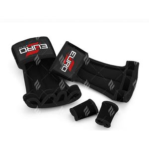 Gants de musculation en néoprène durables, demi-doigts, respirants, conçus pour l'entraînement intensif, paume rembourrée, surface antidérapante - Product Image 3