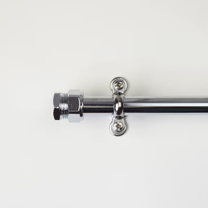 Stylish Metal Curtain <b>Pole</b> for Window Treatment - Product Image 4