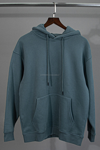 Sweats à capuche personnalisés, décontractés, avec logo imprimé, poids lourd, avec broderie unisexe, sweats à capuche personnalisés en coton et polyester. - Product Image 5