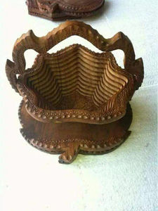 Cesta de madera para frutos secos - Product Image 3