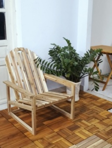 Baldosas de Madera de Acacia Modernas, Resistentes al Agua, con Acabado Cepillado, 300x300mm, con Veteado de Madera, para Uso en Exteriores, Jardín, Terraza, Patio Trasero - Product Image 6