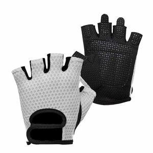 Guantes de Fitness MMA de Medio Dedo, Ligeros, Transpirables, de Alta Calidad, con Logotipo Personalizado, de Cuero PU, para Deportes, Escalada, Gimnasio, Ejercicio, Ciclismo - Product Image 1