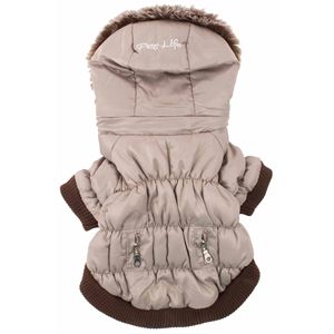 Cappotto Parka Metallico alla Moda per Animali Domestici, Abbigliamento Elegante per Animali - Product Image 5