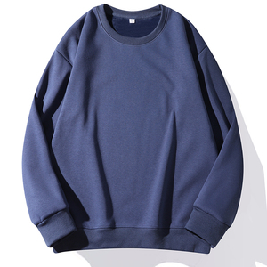 เสื้อสเวตเชิ้ตคอกลมผ้าฝ้ายเฟรนช์เทอร์รี่เนื้อหนาปักโลโก้ตามสั่งสำหรับผู้ชายและผู้หญิง - Product Image 5