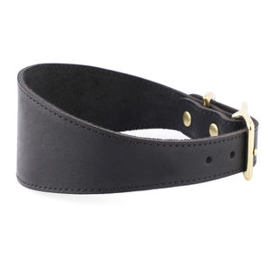 Collar de Cuero para Mascotas, Diseño Nuevo, Venta al por Mayor, 100% Cuero Vacuno Genuino de Grano Completo, Diseño de Forma Única, Fácil de Ajustar - Product Image 1