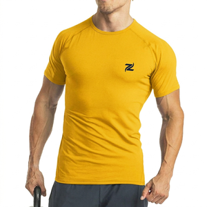 เสื้อออกกำลังกายแห้งเร็วสำหรับผู้ชายเสื้อออกกำลังกายแห้งเร็วสำหรับใส่ออกกำลังกายวิ่งออกกำลังกายในยิม - Product Image 1