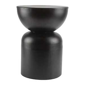 Mesa Consola Redonda Moderna de Lujo con Base de Pedestal, Diseño Minimalista, 31 cm de Diámetro, 41 cm de Altura, Muebles para Sala de Estar - Product Image 3