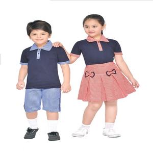 Conjunto de vestido deportivo de manga corta para niños, camiseta tejida y de punto, pantalones cortos, falda, uniformes - Product Image 6